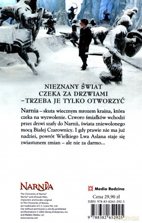 Lew, Czarownica i stara szafa. Opowieści z Narnii (Tom 1) - C. S. Lewis [KSIĄŻKA]