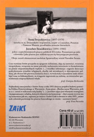 Listy 1951-1955. Anna i Jarosław Iwaszkiewiczowie - Anna Iwaszkiewicz, Jarosław Iwaszkiewicz [KSIĄŻKA]