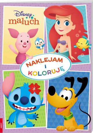 Maluch mix Naklejam i koloruję NAK-9203 - Opracowanie zbiorowe [KSIĄŻKA]