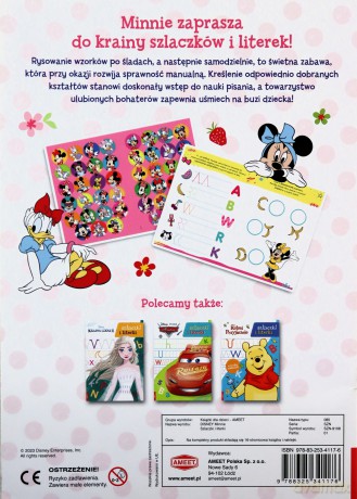 Minnie Szlaczki i literki SZN-9108 - Opracowanie zbiorowe [KSIĄŻKA]