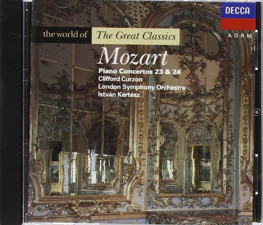 Curzon/Lso/Kertesz: Moza:Piano Concertos 23/24 [CD]