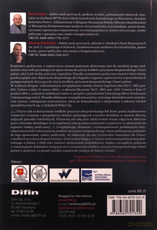 Ustawa o środkach przymusu bezpośredniego i broni palnej. Komentarz - Paweł Łabuz, Mariusz Michalski [KSIĄŻKA]