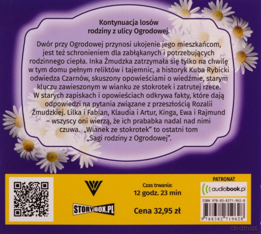 Wianek ze stokrotek. Saga rodziny z Ogrodowej (Tom 5) - Ewelina Maria Mantycka [AUDIOBOOK]
