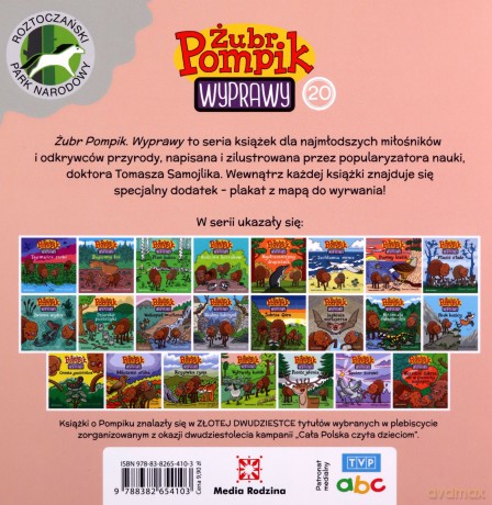 Wytrwały konik. Żubr Pompik. Wyprawy - Tomasz Samojlik [KSIĄŻKA]