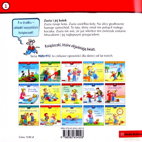 Zuzia i jej kotek. Mądra Mysz - Liane Schneider, Eva Wenzel-Burger [KSIĄŻKA]