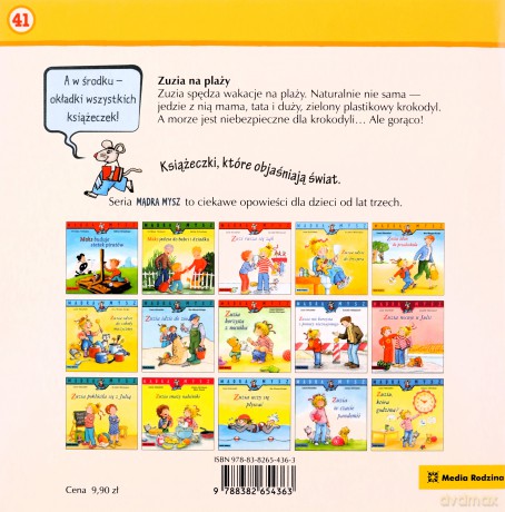 Zuzia na plaży. Mądra Mysz - Liane Schneider [KSIĄŻKA]