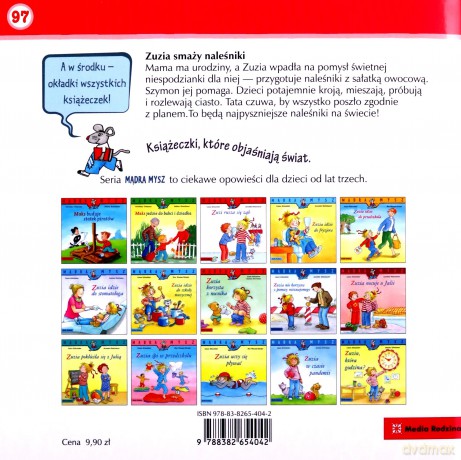 Zuzia smaży naleśniki. Mądra Mysz - Liane Schneider [KSIĄŻKA]
