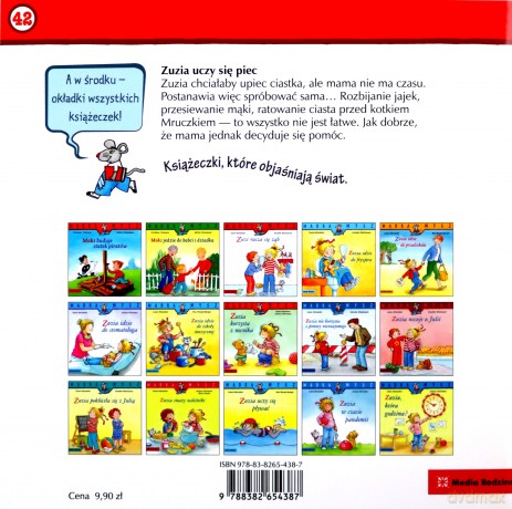 Zuzia uczy się piec. Mądra Mysz - Liane Schneider [KSIĄŻKA]