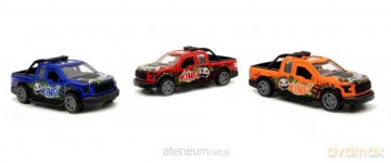 Autko metalowe 1:32 Pull Back otwierane drzwi