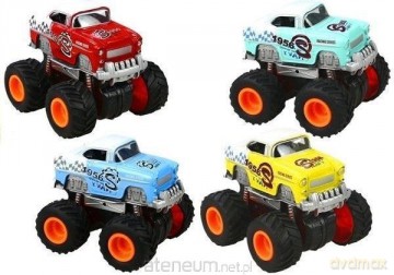 Auto 4x4 klasyczny model na dużych kołach MIX