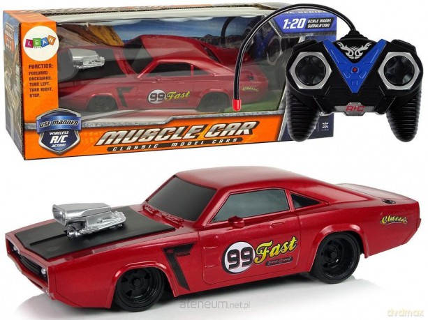 Auto R/C 1:20 czerwone 7