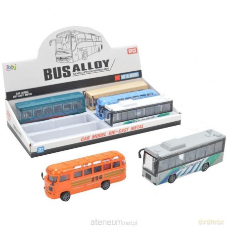 Autobus metalowy 17 cm MIX