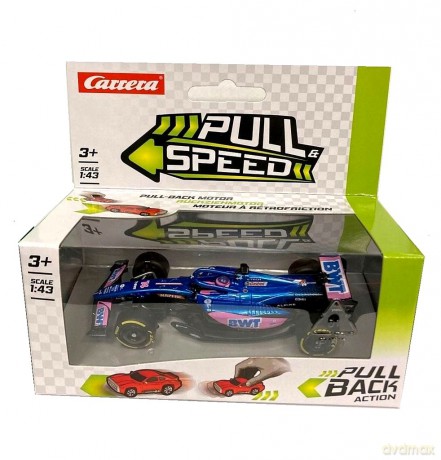 Carrera Pull&Speed F1 Alpine Alonso No. 14