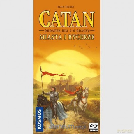 Catan: Miasta i Rycerze 5/6 graczy GALAKTA [GRA PLANSZOWA]