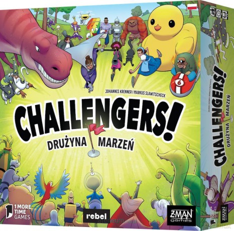 Challengers: Drużyna marzeń REBEL [GRA PLANSZOWA]