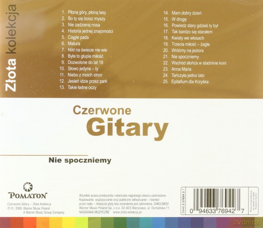Czerwone Gitary: Złota Kolekcja (Nie spoczniemy) [CD]