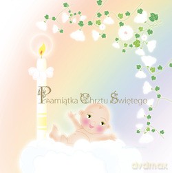 Pamiątka Chrztu Świętego (wydanie I) - Zofia Szymanek FDC [KSIĄŻKA]