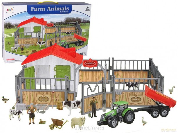 Duży zestaw do złożenia DIY Farma [FIGURKA]