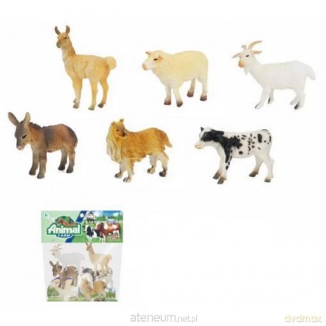Figurki zwierzęta domowe 6 szt [FIGURKA]