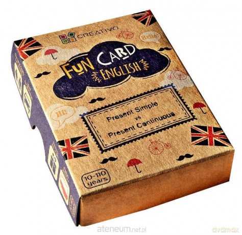 Fun Card English Present Simple Present Continuous [GRA]