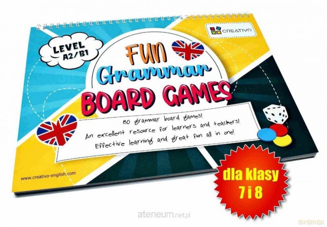 Fun Grammar Board Games Level A2/B1 [GRA]