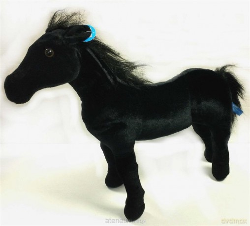 Koń czarny 55 cm