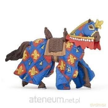 Koń w niebieskiej szacie w lilie [FIGURKA]