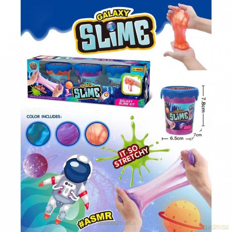 Magiczna slime kosmos 3 szt