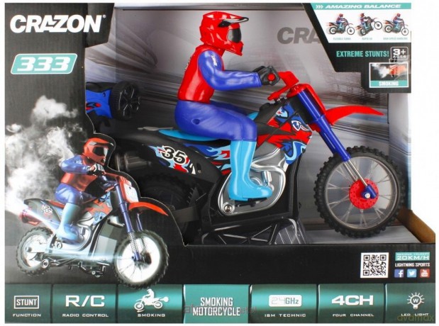 Motocykl zdalnie sterowany