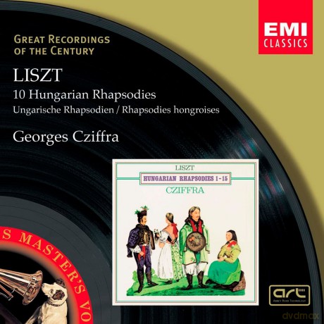 Cziffra: Groc-Hungarian Rhapsodies 2,6,8-15 [CD]