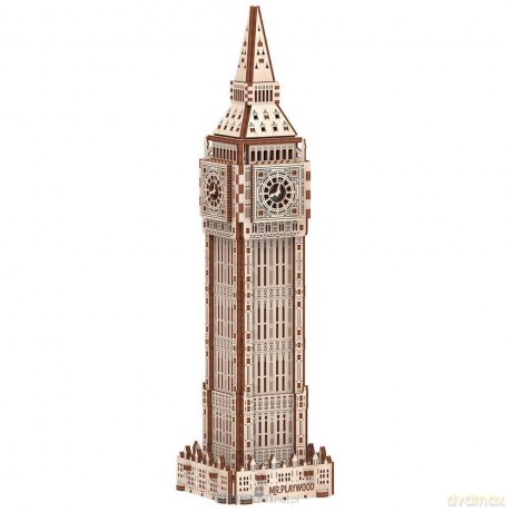 Drewniane 3D Big Ben [PUZZLE]