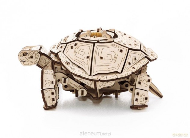 Drewniane 3D Chodzący Żółw [PUZZLE]
