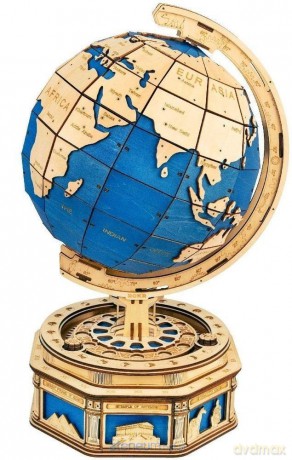 Drewniane 3D Globus [PUZZLE]