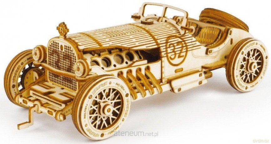 Drewniane 3D Klasyczne Auto [PUZZLE]