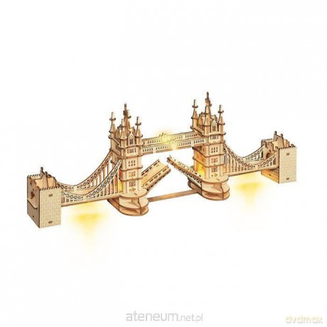 Drewniane 3D LED Tower Bridge [PUZZLE]