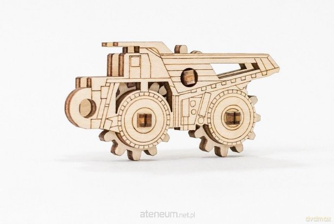 Drewniane 3D Mały Belaz [PUZZLE]