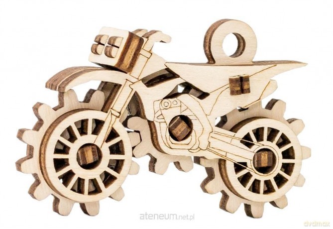 Drewniane 3D Motocross [PUZZLE]