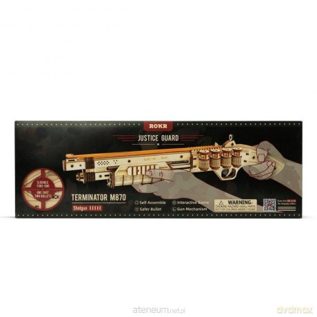 Drewniane 3D Shotgun [PUZZLE]