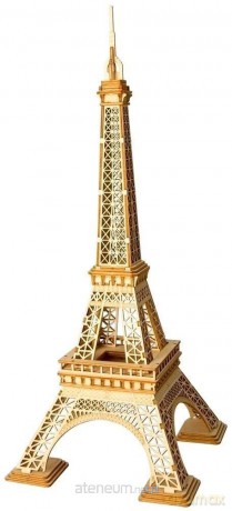 Drewniane 3D Wieża Eiffla [PUZZLE]