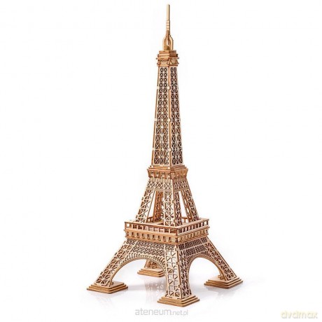 Drewniane 3D Wieża Eiffla [PUZZLE]