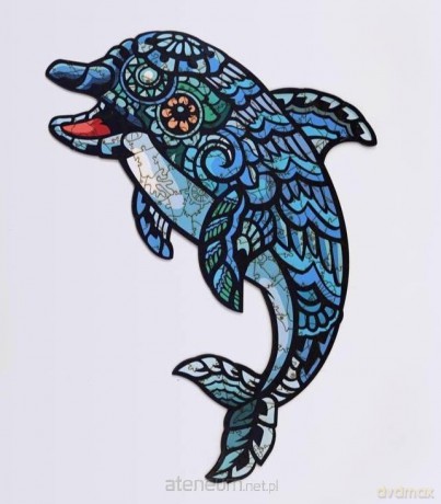 Drewniane eko 84 Delfin A4 [PUZZLE]