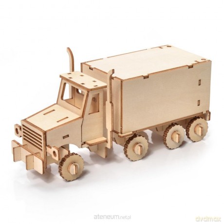Drewniane Model 3D Ciężarówka [PUZZLE]