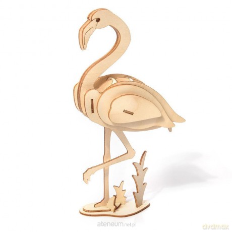 Drewniane Model 3D Flaming [PUZZLE]