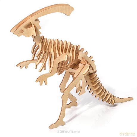 Drewniane Model 3D Parazaur [PUZZLE]