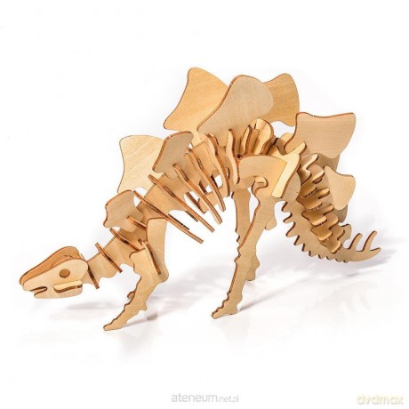 Drewniane Model 3D Stegozaur [PUZZLE]