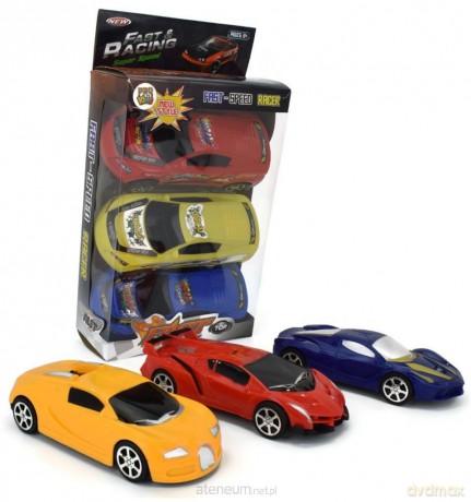 Samochody plastikowe 3-pack