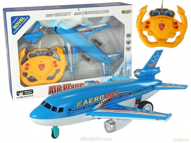 Samolot R/C 26 cm niebieski