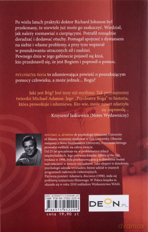 Psychiatra boga - Dr Michael A. Adamse [KSIĄŻKA]