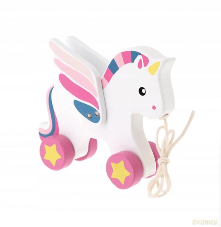 Zabawka drewniana - Rainbow Unicorn