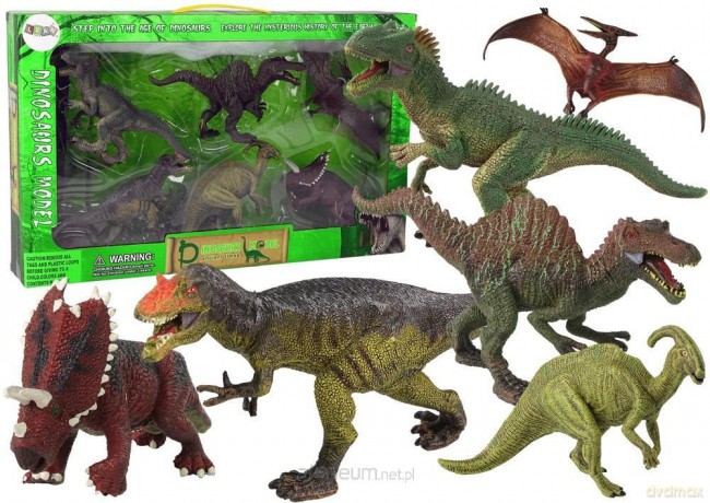 Zestaw Dinozaurów prehistoryczne okazy [FIGURKA]